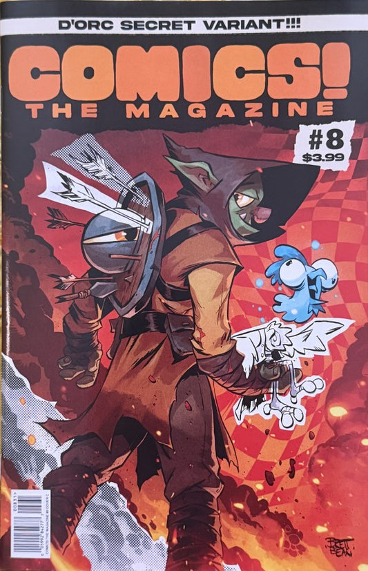 Comics The Magazine #8 D’Orc Secret Variant