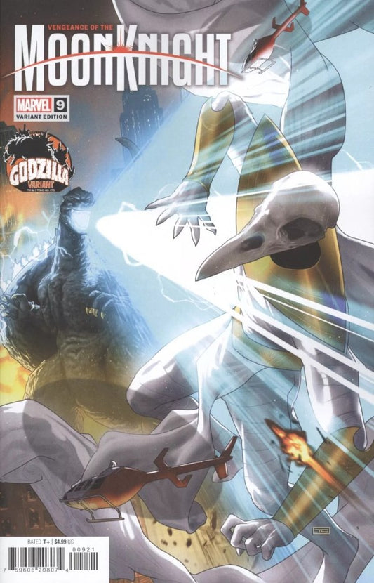 Vengeance Of The Moon Knight #9 Taurin Clarke Godzilla