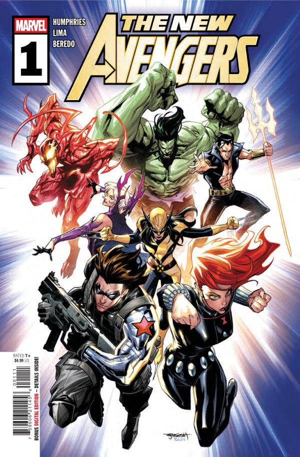 The New Avengers #1 Stephen Segovia Main Cover