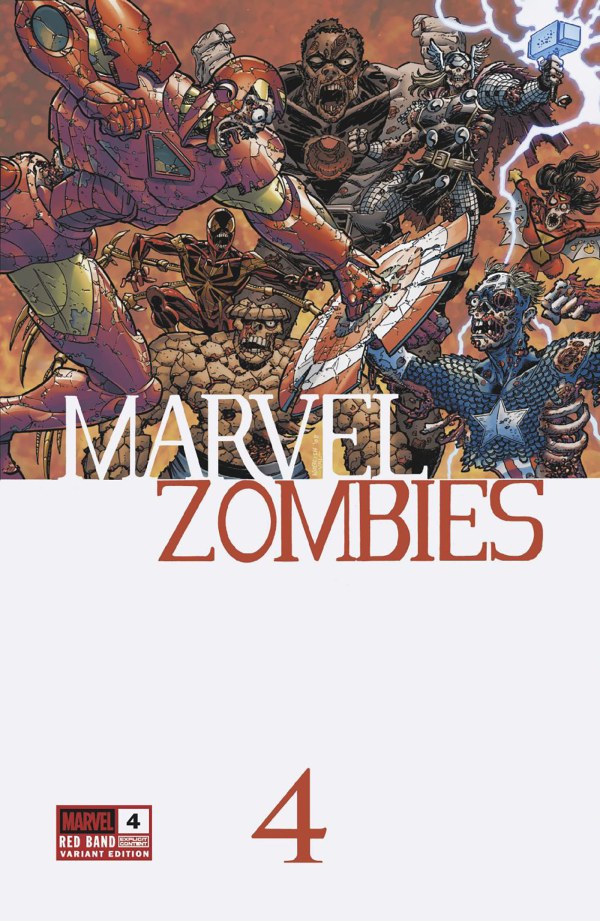 Marvel Zombies: Red Band #4 Koblish Retro [Polybagged]