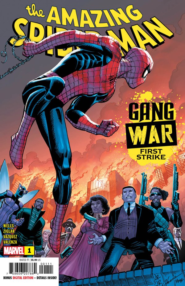 Amazing Spider-Man: Gang War First Strike #1 John Romita Jr.