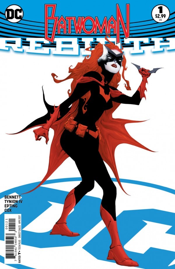 Batwoman Rebirth #1 Jae Lee Variant DC Comics 2017