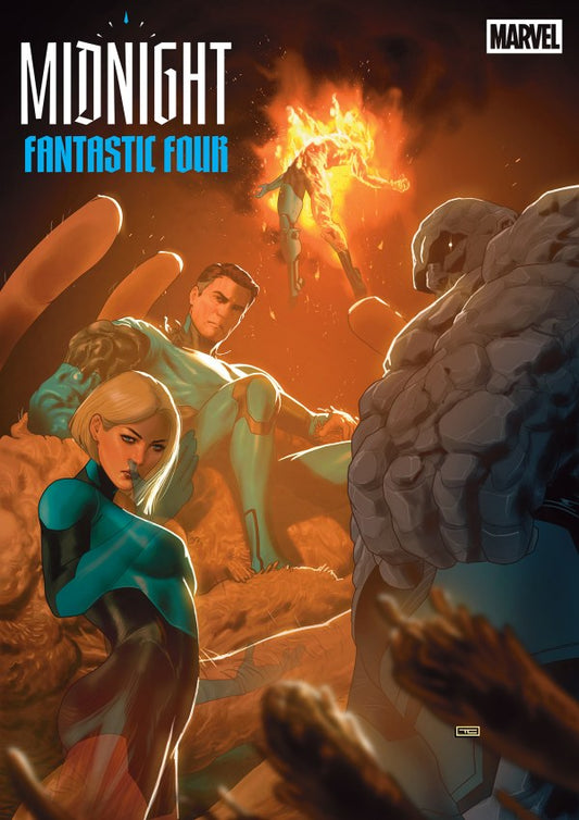 Midnight Fantastic Four #2 [1:25] Taurin Clarke Midnight Gallery