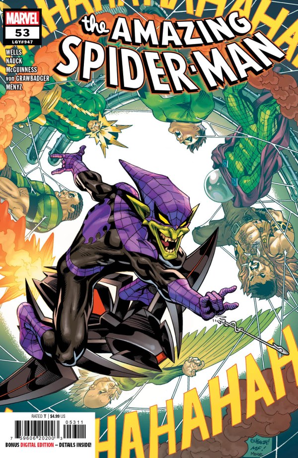 Amazing Spider-Man #53 Ed McGuiness Main Legacy# 947