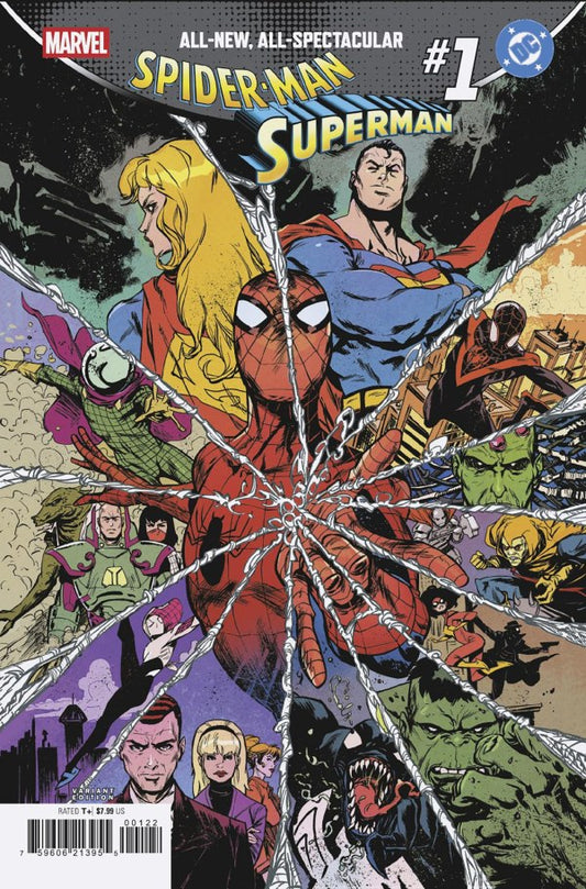 Marvel/DC: Spider-Man/Superman #1 Sanford Greene