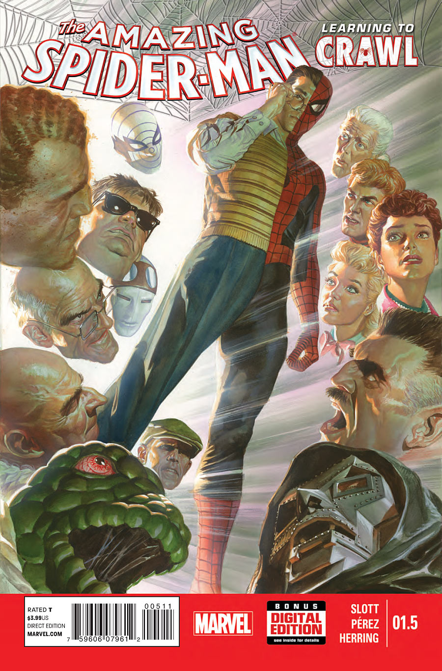 Amazing Spider-Man #1.5 Alex Ross Main