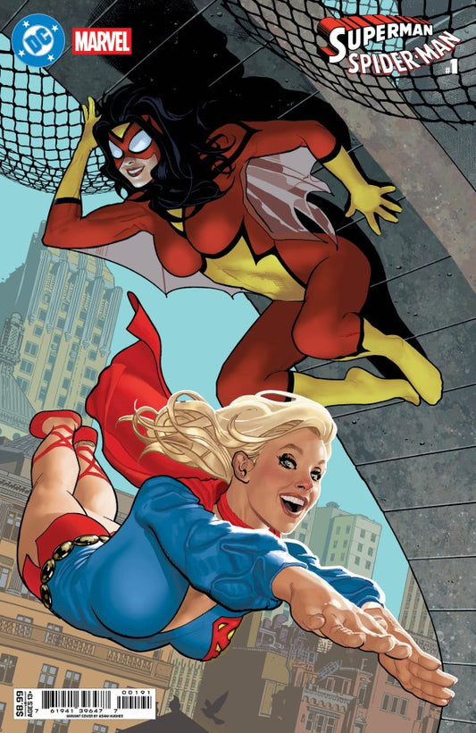 DC/Marvel: Superman/Spider-Man #1 Adam Hughes