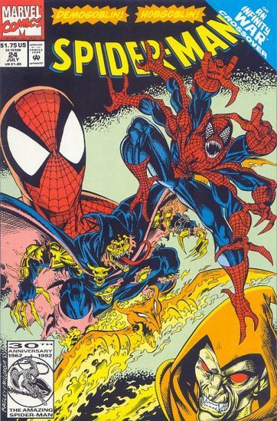 Spider-Man #24 Larry Alexander Infinity War Tie-In