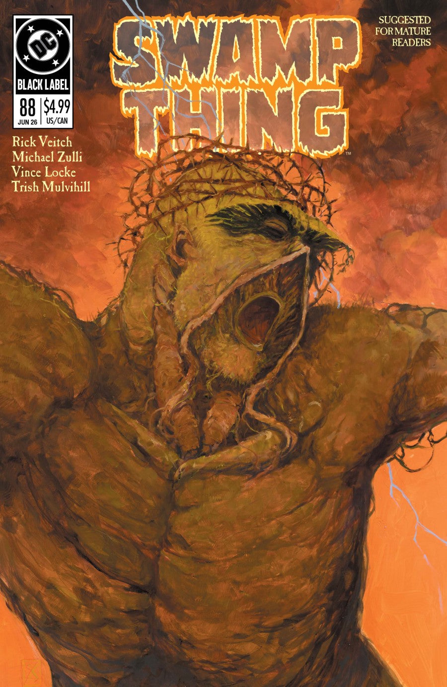 Swamp Thing 1989 #1 (Of 4) Cover B Michael Zulli