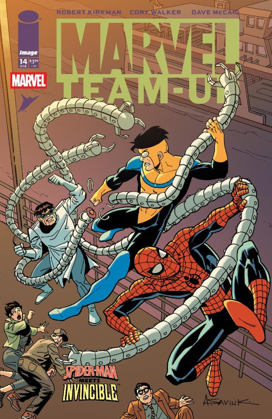 Marvel Team-Up #14 Facsimile Edition Alex Saviuk Cover F