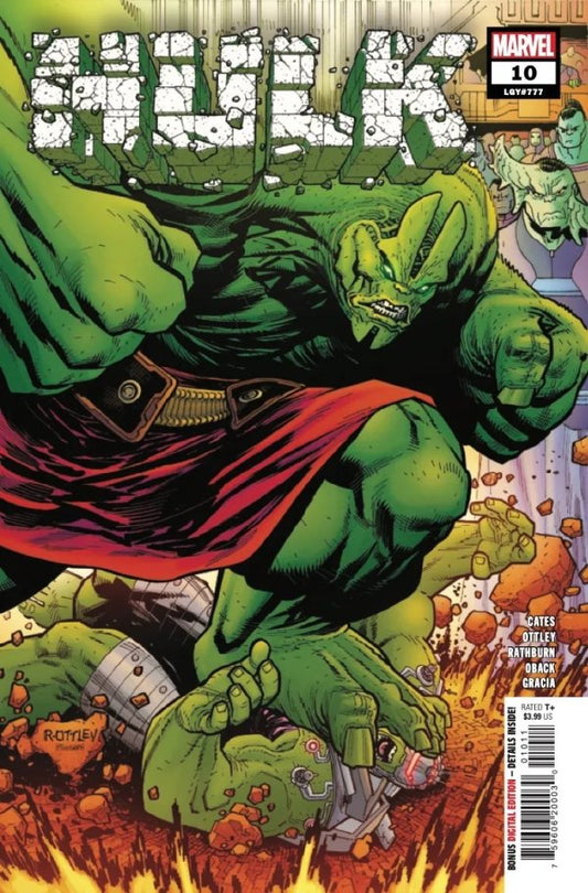 Hulk #10 Ryan Ottley Main 1st App Pave