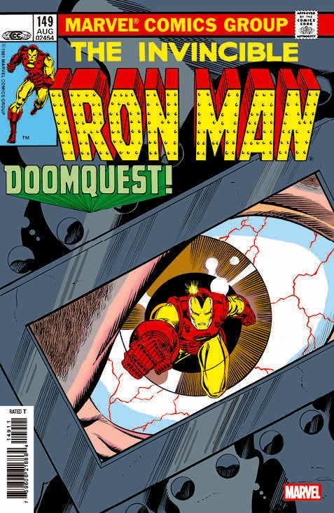 Iron Man #149 616 Day John Romita Jr. Blind Bag Facsimile