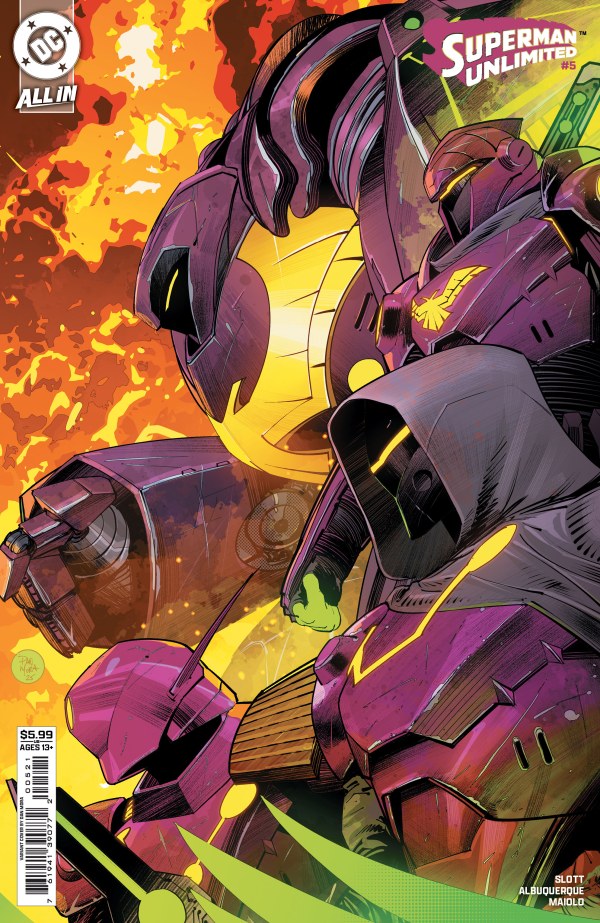 Superman Unlimited #5 Cover B Dan Mora