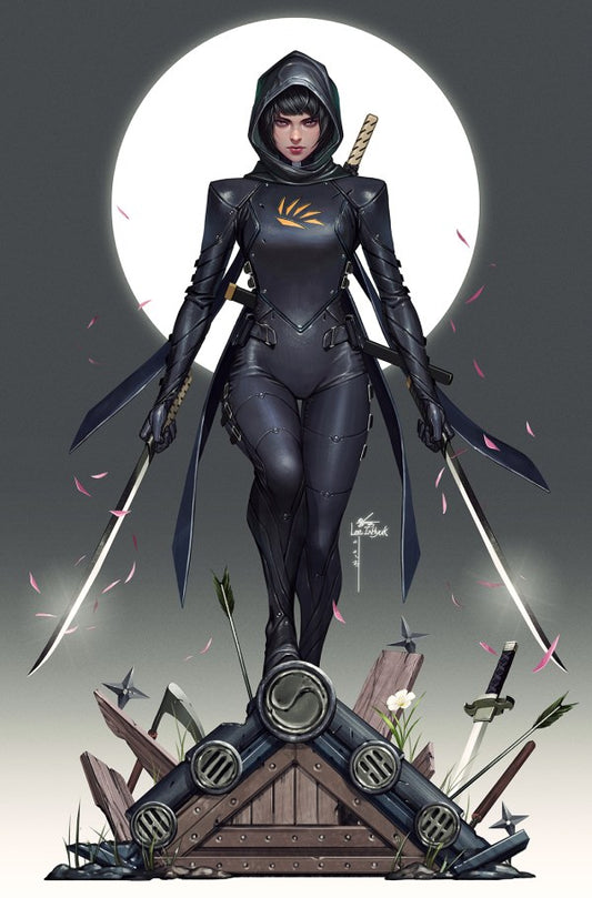 Absolute Cassandra Cain Shadows Hand #1 Cover C Inhyuk Lee