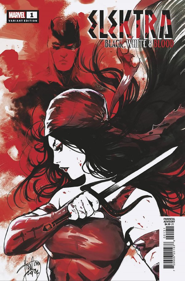 Elektra Black White Blood #1 (Of 4) Mirka Andolfo Variant