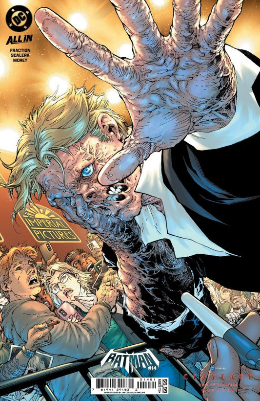 Batman #14 Jim Lee Clayface Movie (Bad Seeds)