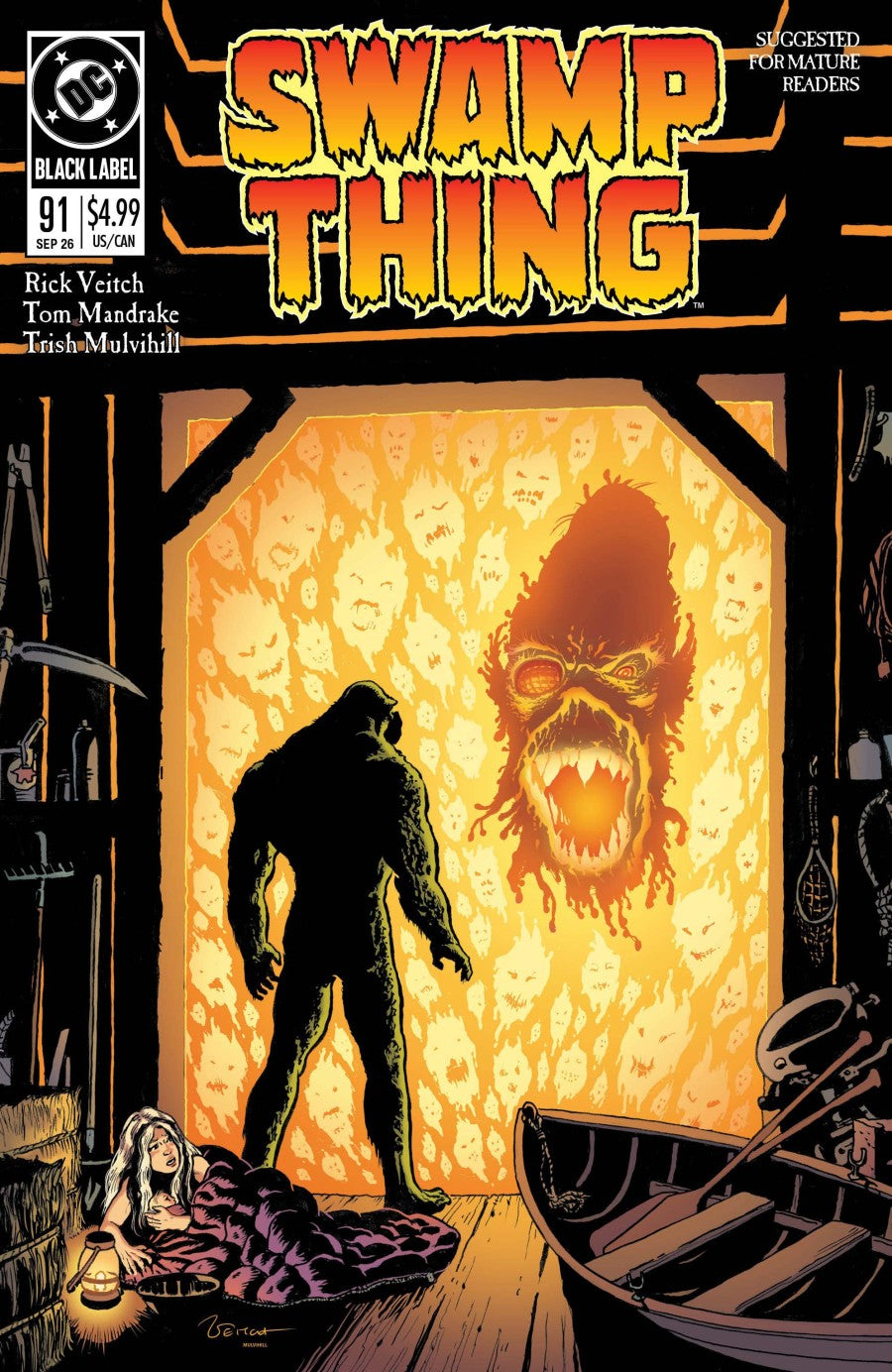 Swamp Thing 1989 #4 (Of 4) Cover B Rick Veitch FOIL