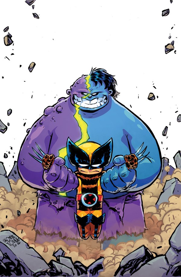 Infernal Hulk vs. Wolverine #1 [1:50] Skottie Young Virgin