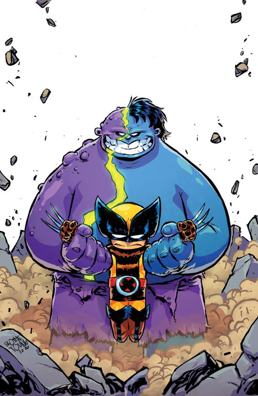 Infernal Hulk vs. Wolverine #1 [1:50] Skottie Young Virgin