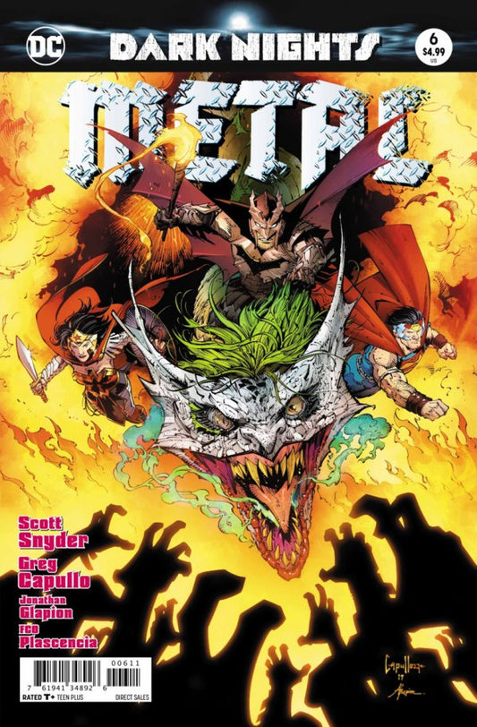Dark Nights Metal #6 Greg Capullo Main