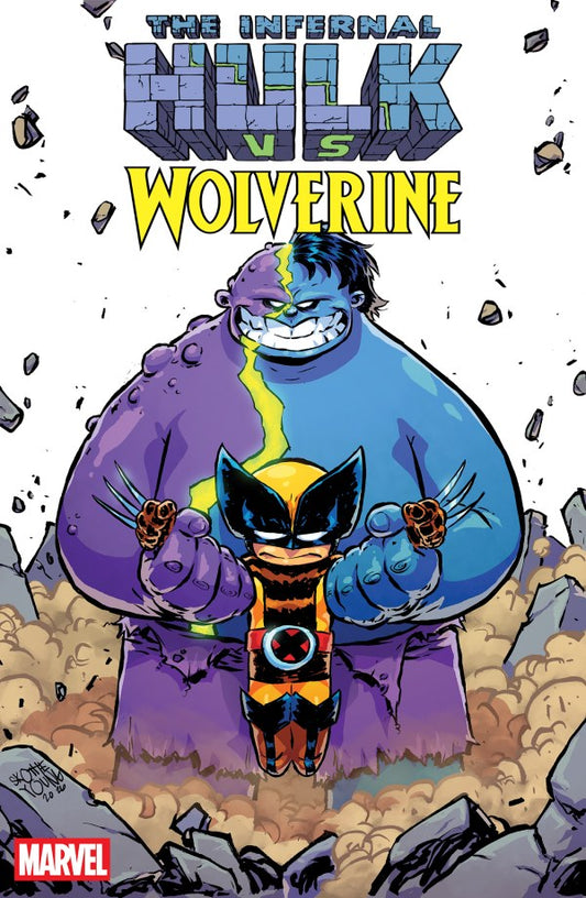 Infernal Hulk vs. Wolverine #1 Skottie Young