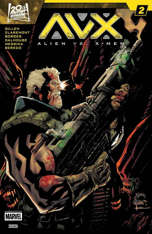 Alien vs. X-Men #2 David Messina Main