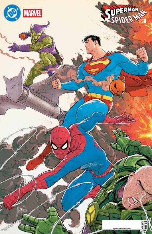 DC/Marvel: Superman/Spider-Man #1 Mikel Janin