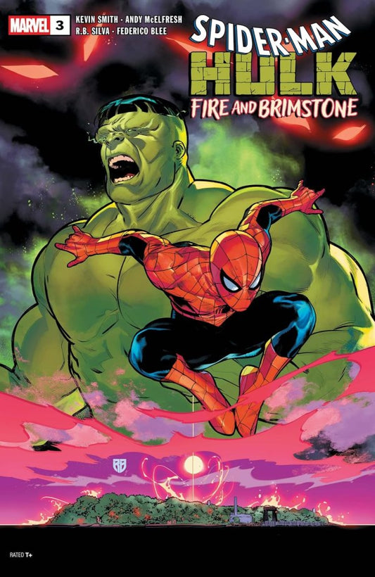 Spider-Man/Hulk: Fire And Brimstone #3 R.B. Silva Main