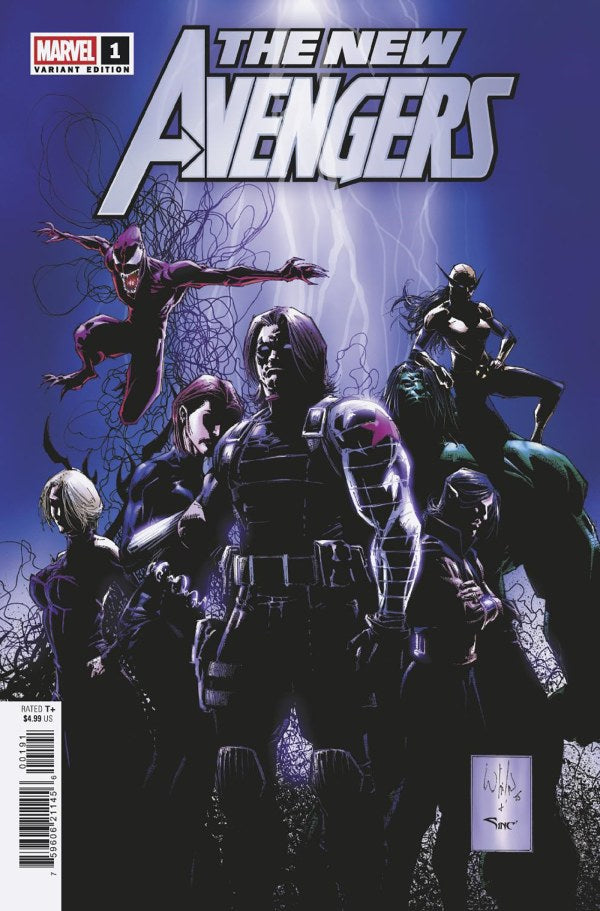 The New Avengers #1 Whilce Portacio Spoiler Homage