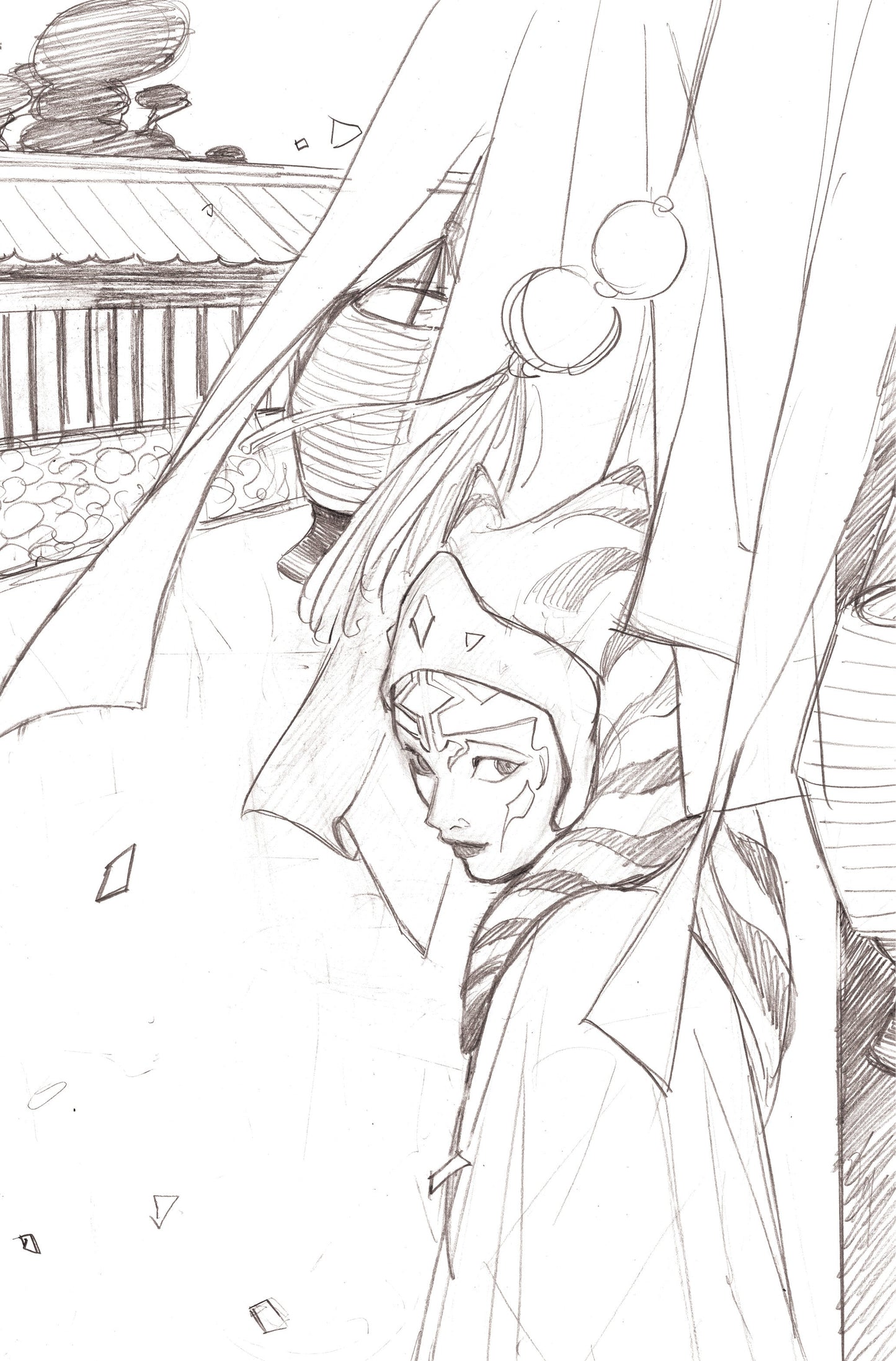 STAR WARS: THE MANDALORIAN SEASON 2 #5 UNKNOWN COMICS PEACH MOMOKO EXCLUSIVE NYCC SKETCH VIRGIN VAR