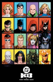 DC K.O. #1 Cover H Dan Mora Bracket First Print