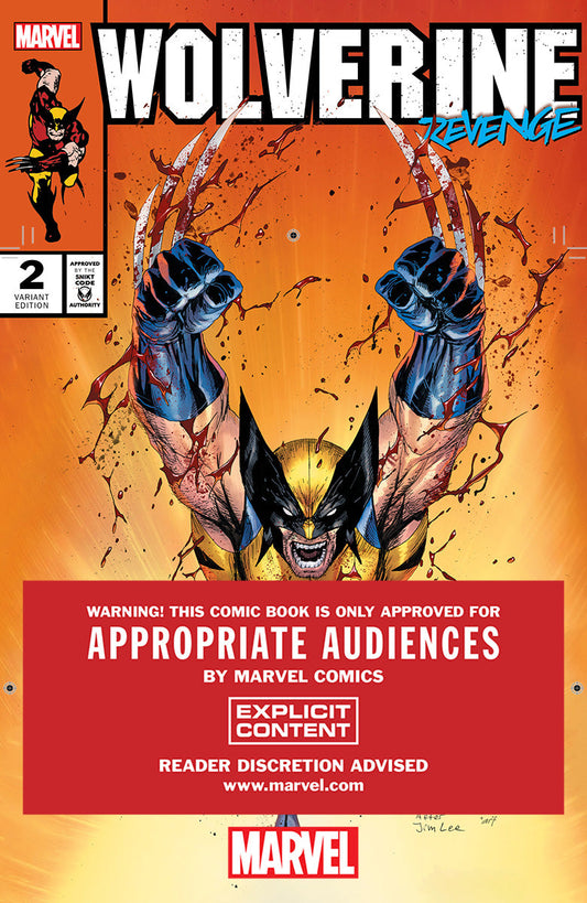 Wolverine Revenge #2 Red Band Tyler Kirkham Exclusive [Polybagged]
