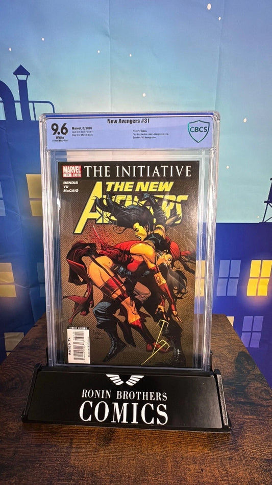 The New Avengers #31 Leinil Francis Yu CBCS 9.6 Death of Elektra