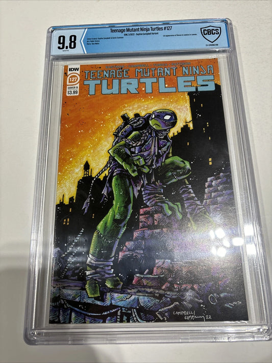 Teenage Mutant Ninja Turtles #127 Kevin Eastman Variant CBCS 9.8