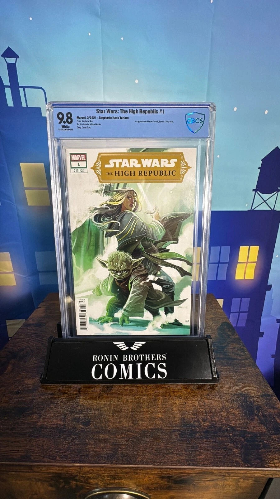 Star Wars High Republic #1 Stephanie Hans CBCS 9.8 11X Key