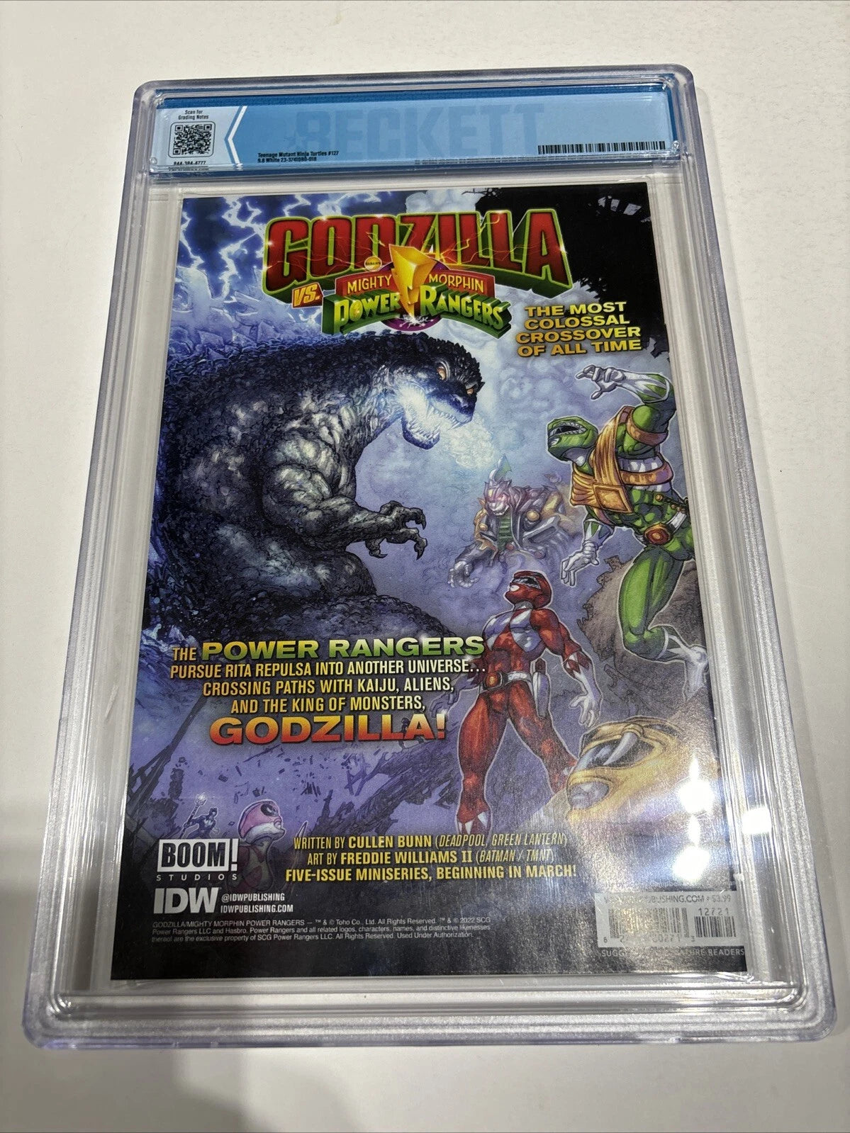 Teenage Mutant Ninja Turtles #127 Kevin Eastman Variant CBCS 9.8
