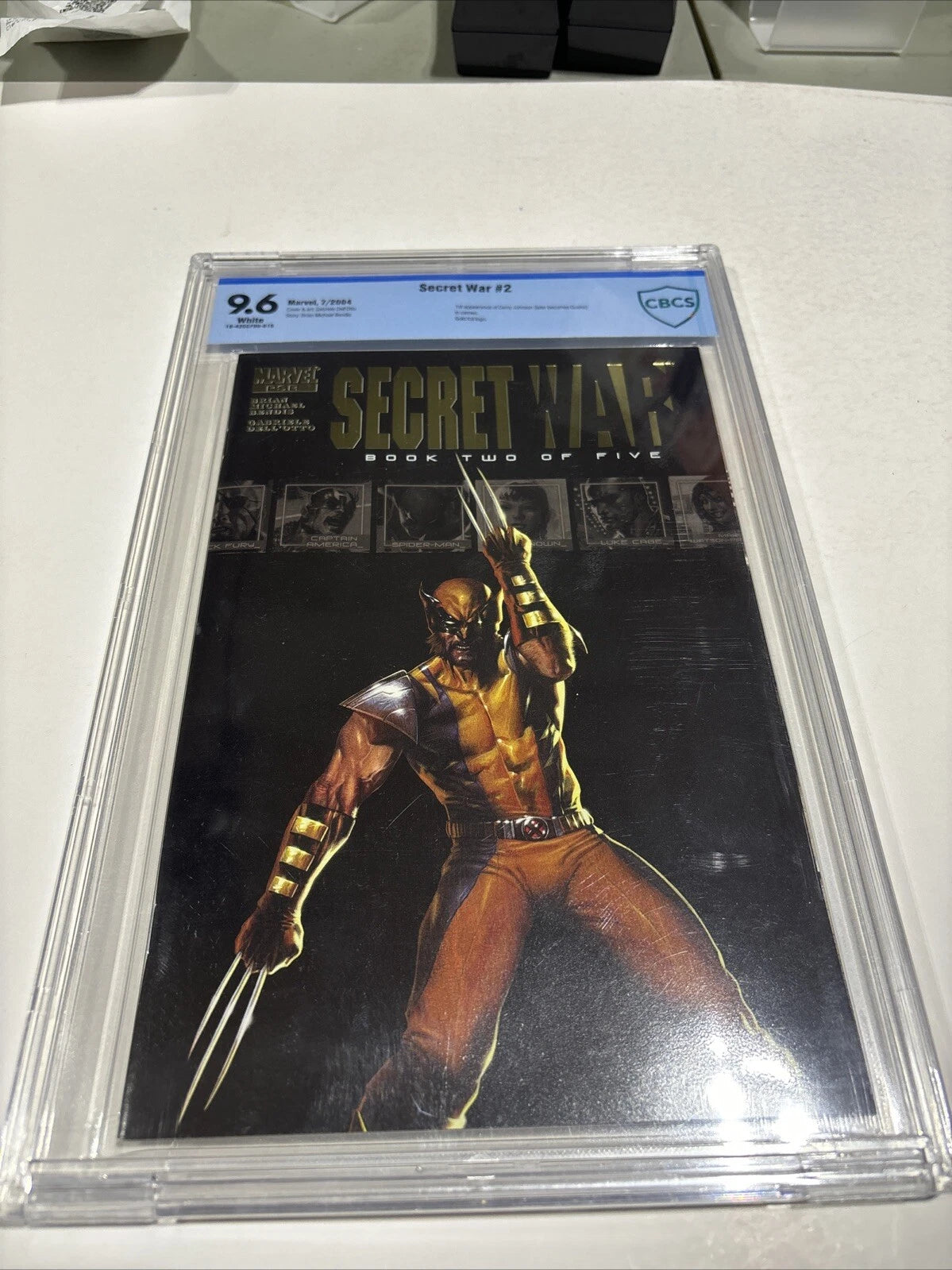 Secret War #2 Gabriele Dell'Otto Main CBCS 9.6 1st App Quake