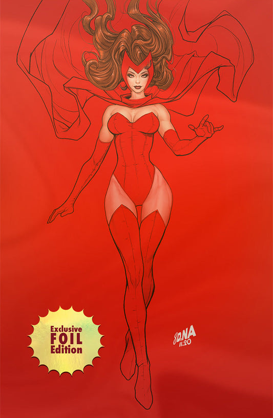 [FOIL] Scarlet Witch #4 Unknown Comics David Nakayama Exclusive Foil Virgin Color Bleed Var