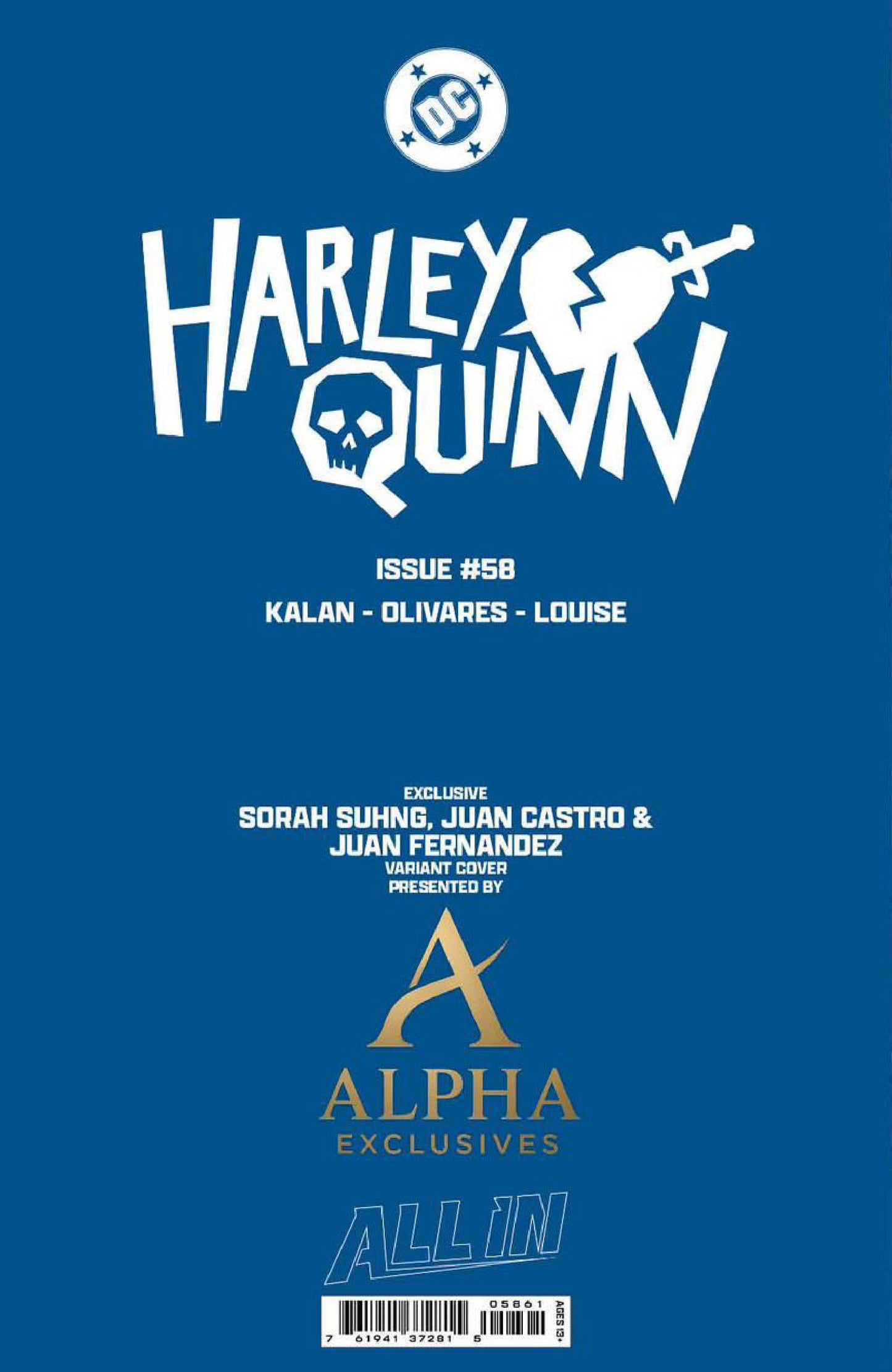 Harley Quinn #58 Sorah Suhng Exclusive Var