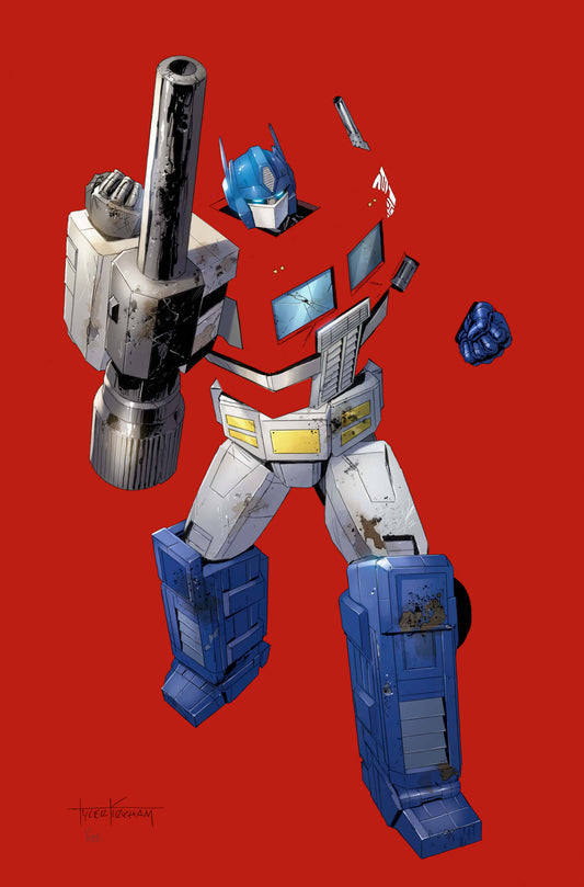 Transformers #17 Unknown Comics Exclusive Tyler Kirkham Negative Space Virgin Var