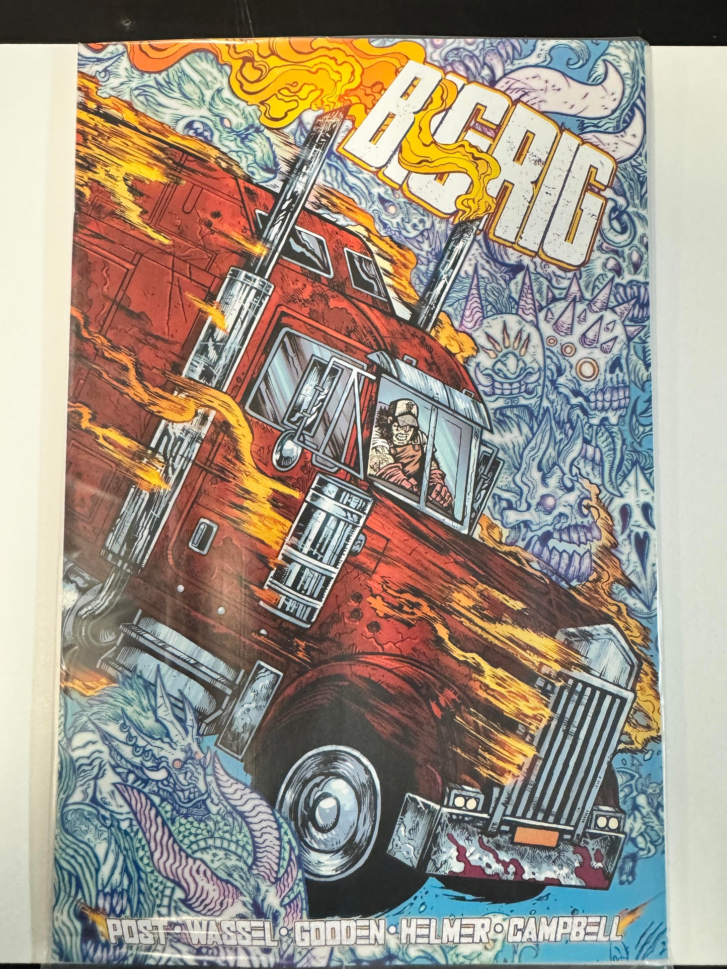 Big Rig #1 Maria Wolf Box Variant | PolyBagged | Post Malone