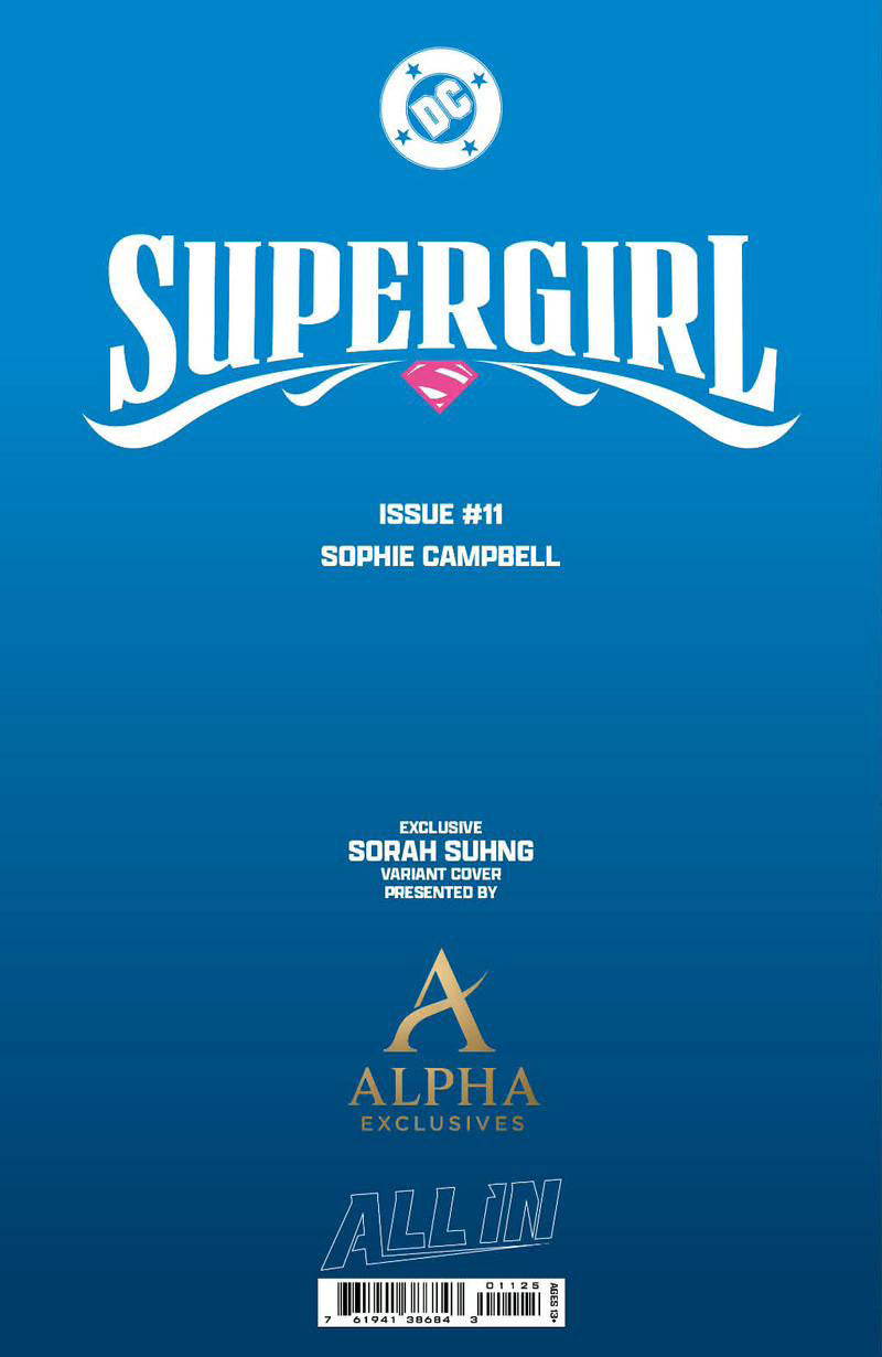 [FOIL] SUPERGIRL #11 SORAH SUHNG EXCLUSIVE SDCC VIRGIN VAR