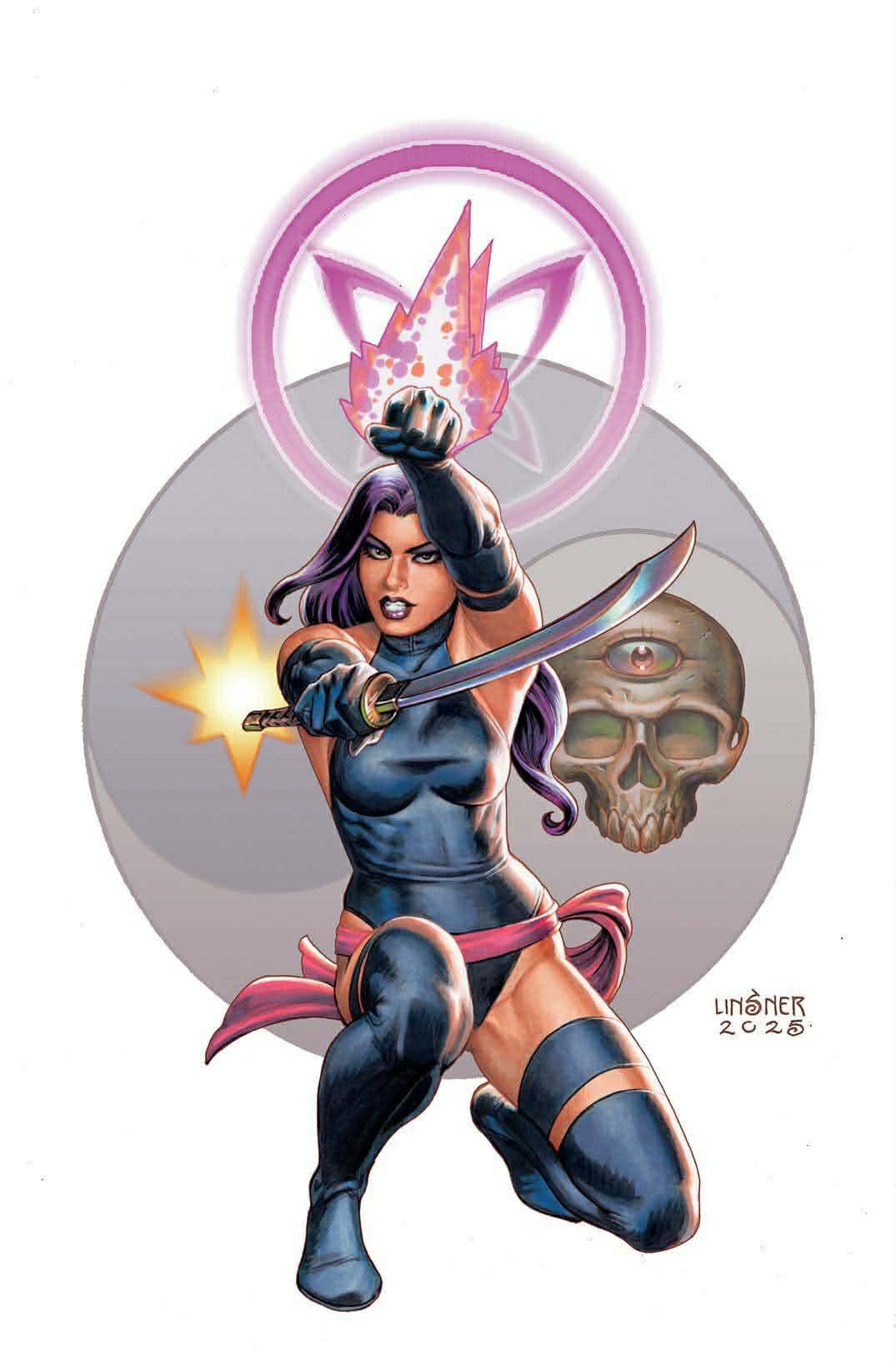 Psylocke: Ninja #1 Joseph Michael Lisner Exclusive Virgin Var