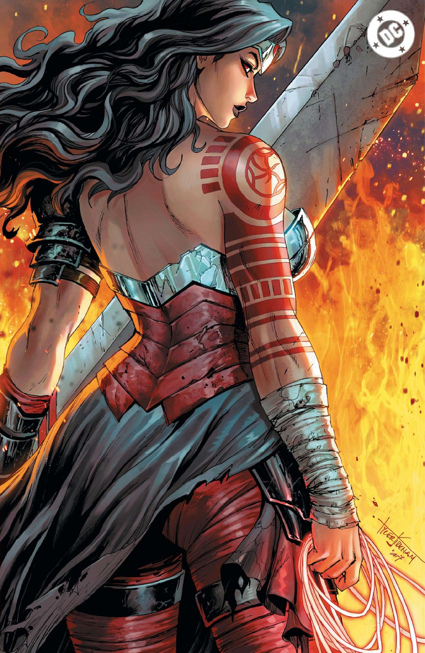 ABSOLUTE WONDER WOMAN #17 TYLER KIRKHAM EXCLUSIVE VIRGIN VAR